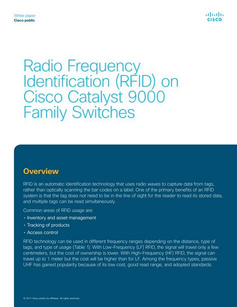 cisco active rfid tracking|rfid data Cisco.